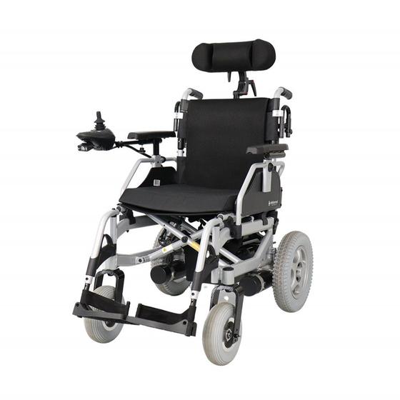 Imagem de Cadeira de Rodas Motorizada Dobrável D1000 Com Apoio de Cabeça Dellamed