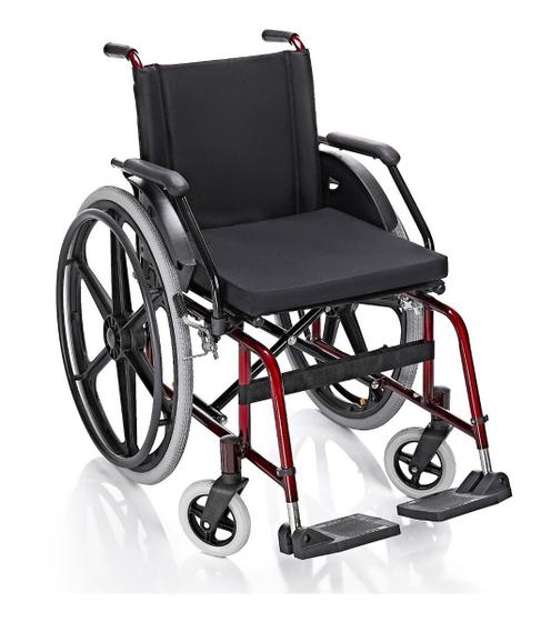Imagem de Cadeira de Rodas Obeso até 130Kg Elite 52cm Pés Reguláveis Prolife