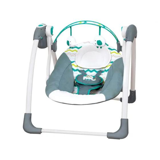 Imagem de Cadeira Descanso Automático Mastela Plush Toys Reclinavél Verde