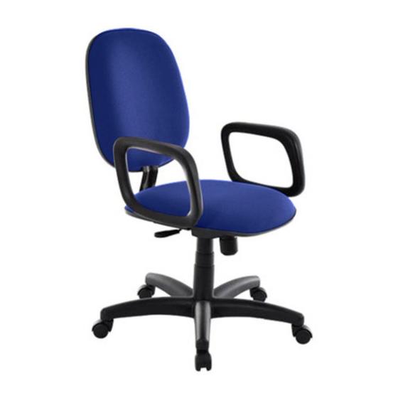 Imagem de Cadeira Diretor para Escritório com Braços Linha Uno Azul