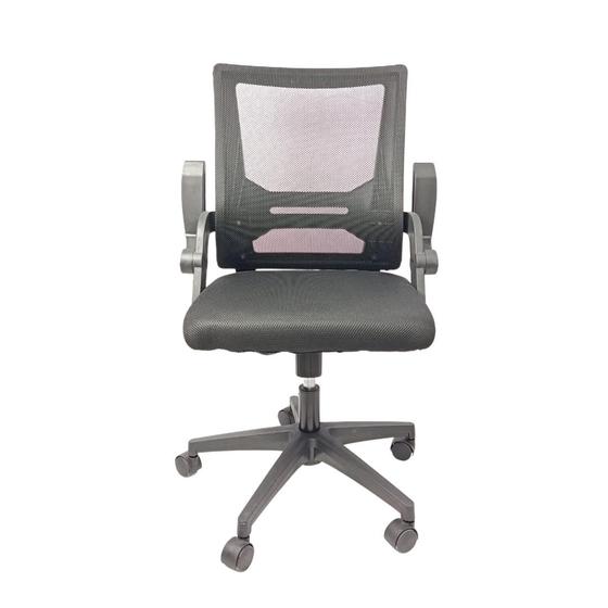 Imagem de Cadeira Diretor Tela Braço Flange Relax System Preta W-16