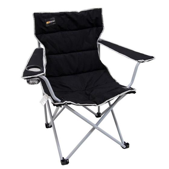 Cadeira Dobravel Boni Preta Camping Pesca Nautika com Bolsa Menor preço em Cadeira Dobravel Boni Preta Camping Pesca Nautika com Bolsa
