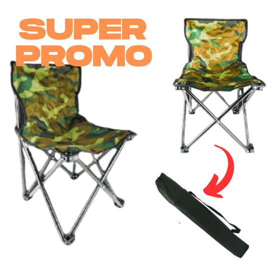 Cadeira dobrável portátil com bolsa para pesca trilha camping acampamento Menor preço em Cadeira dobrável portátil com bolsa para pesca trilha camping acampamento