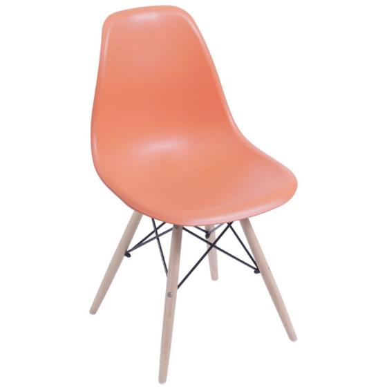 Imagem de Cadeira Eames Eiffel DSW Polipropileno Base Madeira