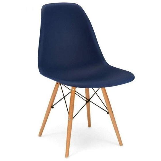 Imagem de Cadeira Eames Polipropileno Base Madeira Eiffel Espresso Móveis