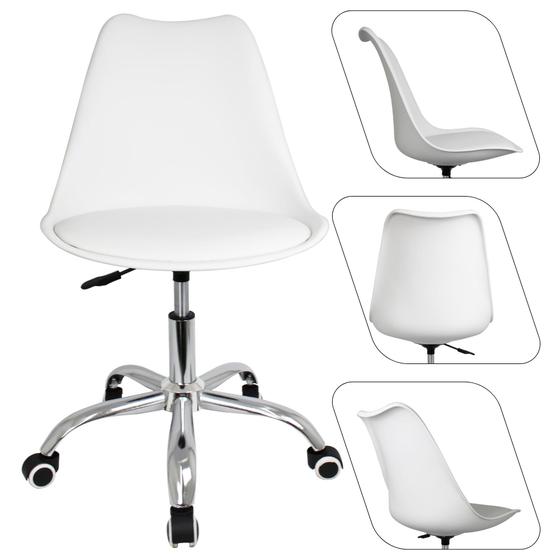 Cadeira Eiffel Office Branca Elegância e Conforto em Cada Momento de Trabalho é boa?