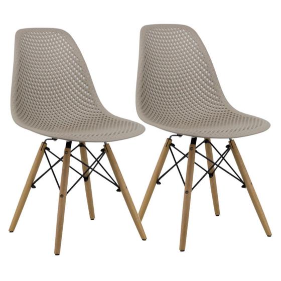 Imagem de Cadeira Eloá Original Rivatti Releitura Charles Eames Eiffel Kit com 2