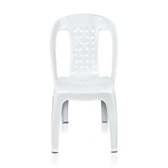 Cadeira em Plástico Empilhável Bistrô Vime Branca Arqplast Menor preço em Cadeira em Plástico Empilhável Bistrô Vime Branca Arqplast