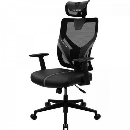 Imagem de Cadeira Ergonomic Yama1 Preta Thunderx3