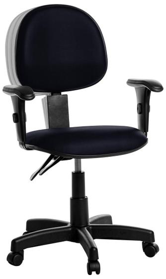 Imagem de Cadeira Ergonômica Executiva Com Braço Rce Cor Azul Escuro