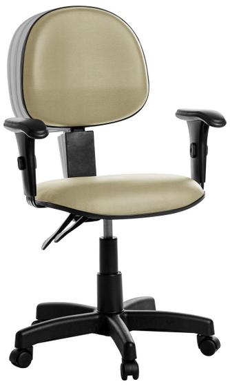 Imagem de Cadeira Ergonômica Executiva Com Braço RCE Cor:Bege