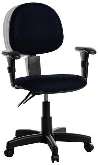 Imagem de Cadeira Ergonômica Executiva Com Braço Rcp: Azul Escuro