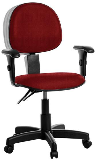 Imagem de Cadeira Ergonômica Executiva Com Braço Rcp Cor:Vermelho