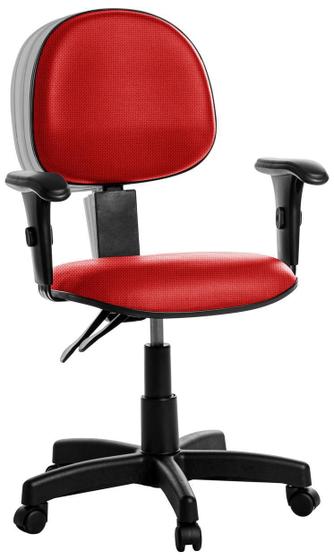 Imagem de Cadeira Ergonômica Executiva Com Braço RJ: Vermelho