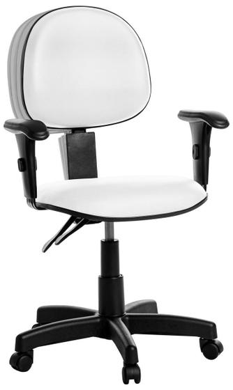 Imagem de Cadeira Ergonômica Executiva Com Braço Rv Cor Branco