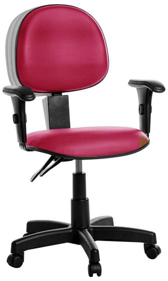 Imagem de Cadeira Ergonômica Executiva Com Braço Rv: Rosa