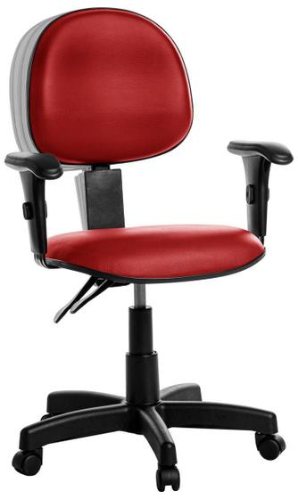 Imagem de Cadeira Ergonômica Executiva Com Braço Rv Vermelho