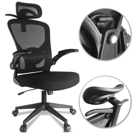 Imagem de Cadeira Ergonômica Premium Fly Suporte Para Lombar Ajustável