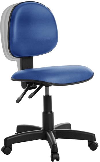 Imagem de Cadeira Escritorio Executiva Com Back Em Viena Azul