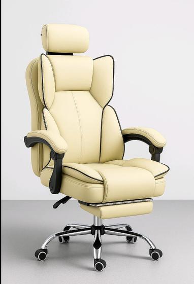 Cadeira Escritório Executiva Premium Luxo Presidente Alto Padrão Giratória Office Confortável Apoio Lombar e Pés Resistente C7 Neo Promotora Imagem de Cadeira Escritório Executiva Premium Luxo Presidente Alto Padrão Giratória Office Confortável Apoio Lombar e Pés Resistente C7 Neo Promotora