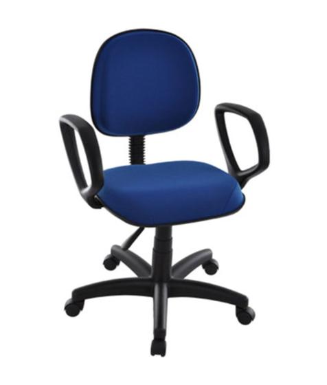 Imagem de Cadeira Executiva com braços Linha Robust Azul