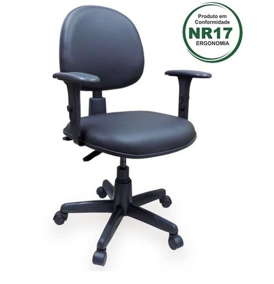 Cadeira Executiva Ergonomica Backsystem NR 17 Preta Menor preço em Cadeira Executiva Ergonomica Backsystem NR 17 Preta