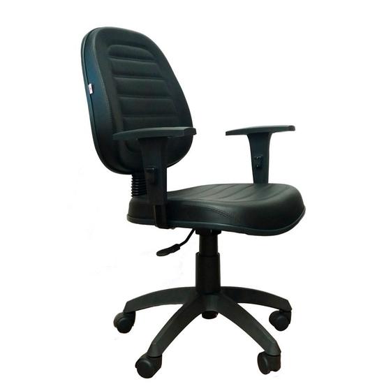 Cadeira Executiva Giratória Martiflex Internauta Premium INT1105PT25PTCOPT Revestimento Sintético Preto Menor preço em Cadeira Executiva Giratória Martiflex Internauta Premium INT1105PT25PTCOPT Revestimento Sintético Preto