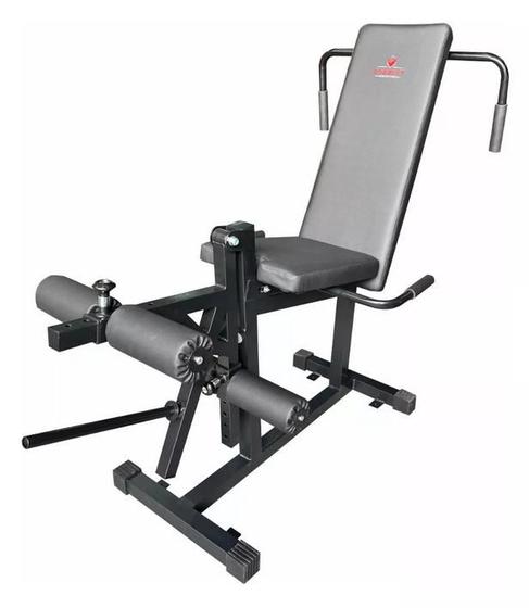Imagem de Cadeira Flexora e Extensora reforçada p/ Anilhas Exercit 2.0