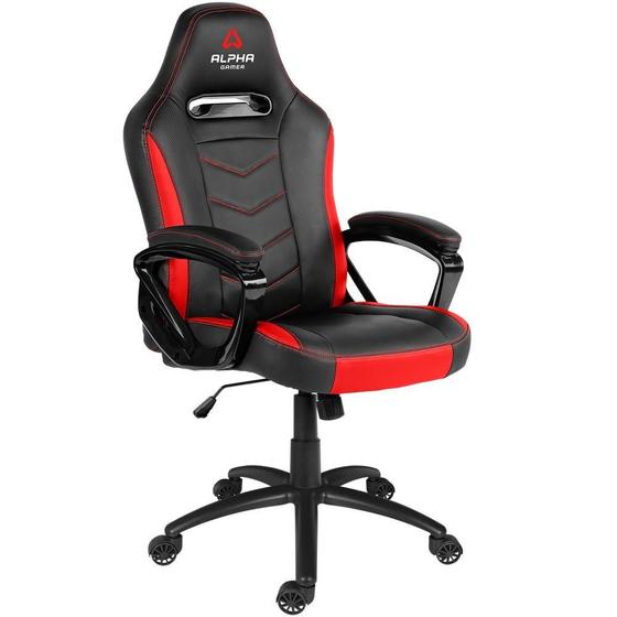 Cadeira Gamer Alpha Gamer Kappa, Até 150 kg, Apoio de Braço Acolchoado ...