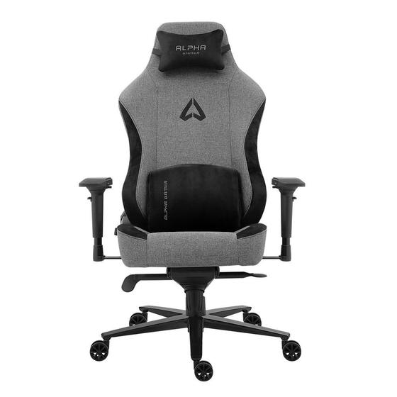 Imagem de Cadeira Gamer Alpha Gamer Nebula XL Fabric, Até 150 kg, Apoio de Braço 4D, Reclinável, Cinza - AGNEBULAXL