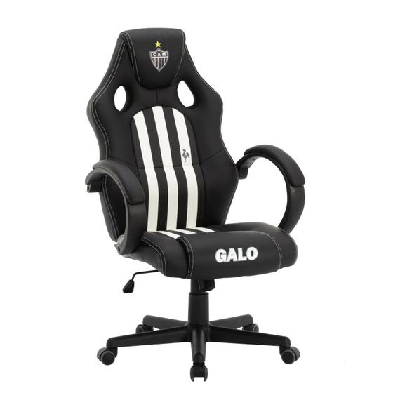 Cadeira Gamer Atlético Mineiro CAM 3316 Espresso Móveis Imagem de Cadeira Gamer Atlético Mineiro CAM 3316 Espresso Móveis