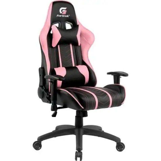 Imagem de Cadeira Gamer Black Hawk Preta/rosa Fortrek