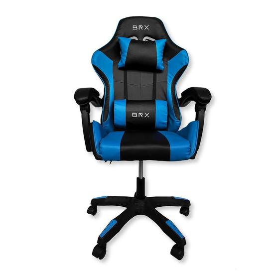 Imagem de Cadeira gamer brx impact azul