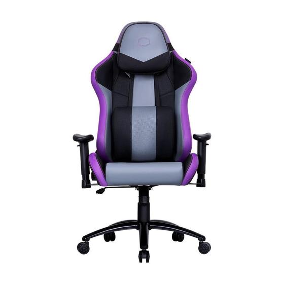 Cadeira Gamer Cooler Master Caliber R3 - Preto/Roxo Menor preço em Cadeira Gamer Cooler Master Caliber R3 - Preto/Roxo