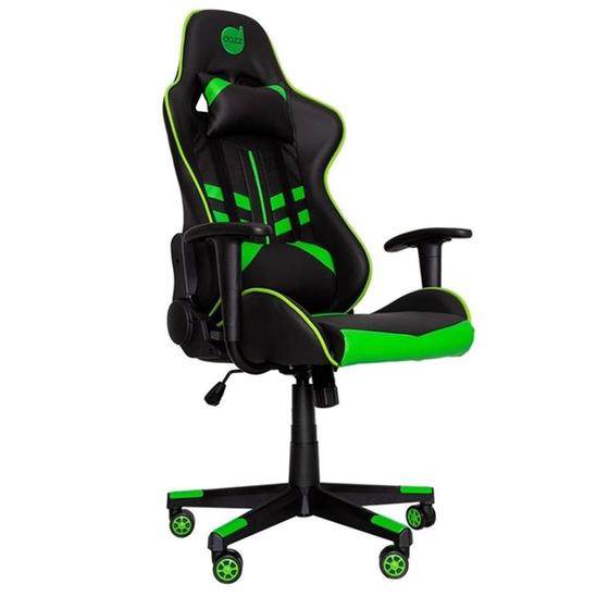 Cadeira Gamer Dazz Prime-X Preto E Verde 62000009 Menor preço em Cadeira Gamer Dazz Prime-X Preto E Verde 62000009