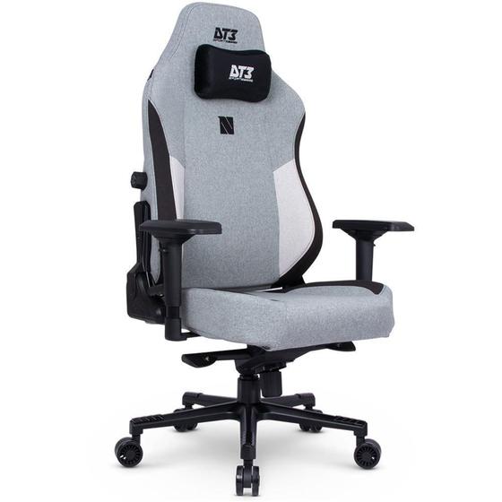 Cadeira Gamer DT3 Nero Elite Ashen, Até 150 Kg, Com Almofada, Reclinável, Descanso de Braço 4D, Menor preço em Cadeira Gamer DT3 Nero Elite Ashen, Até 150 Kg, Com Almofada, Reclinável, Descanso de Braço 4D,