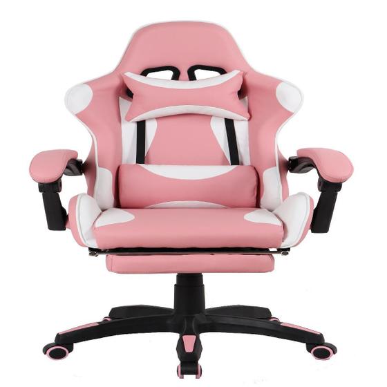 Imagem de Cadeira Gamer Escritório Ergonômica Reclinável C Massageador