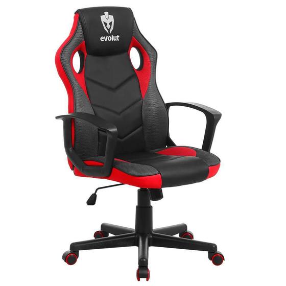 Imagem de Cadeira Gamer Evolut Hunter Eg908 Vermelha