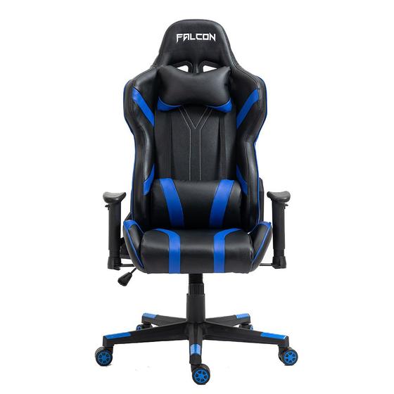 Cadeira Gamer Falcon - Cosmic Azul Menor preço em Cadeira Gamer Falcon - Cosmic Azul