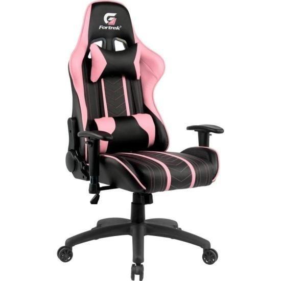 Imagem de Cadeira Gamer Fortrek Black Hawk Preta/Rosa F002