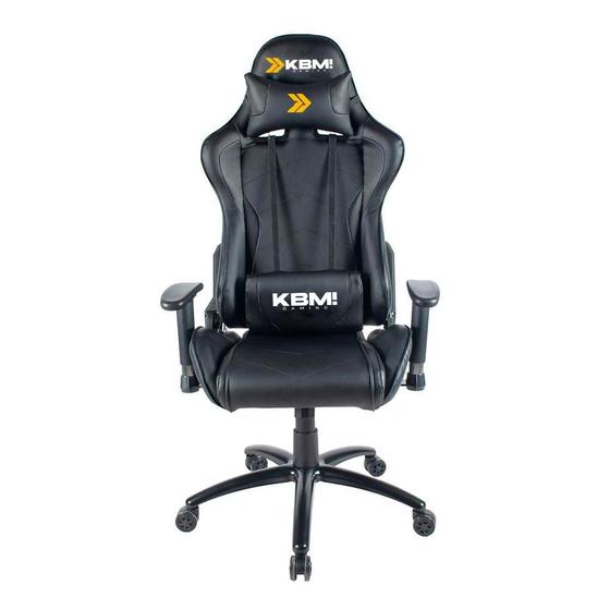 Cadeira Gamer KBM! GAMING Storm CG300, Preta, Com Almofadas, Reclinável, Descanso de Braço 2D - KGCG300PT Menor preço em Cadeira Gamer KBM! GAMING Storm CG300, Preta, Com Almofadas, Reclinável, Descanso de Braço 2D - KGCG300PT