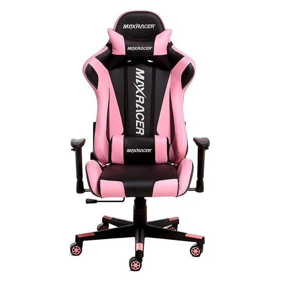 Cadeira Gamer MaxRacer Skilled Rosa Reclina 180 graus Menor preço em Cadeira Gamer MaxRacer Skilled Rosa Reclina 180 graus