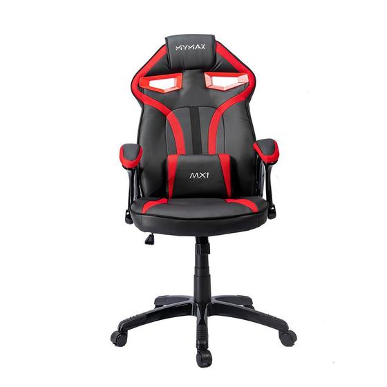 Menor preço em Cadeira Gamer MX1 Giratoria Preto/Vermelho - MYMAX