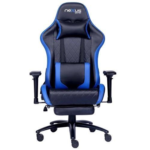 Imagem de Cadeira Gamer Nexus Python 3 - Azul / Preto / Marrom