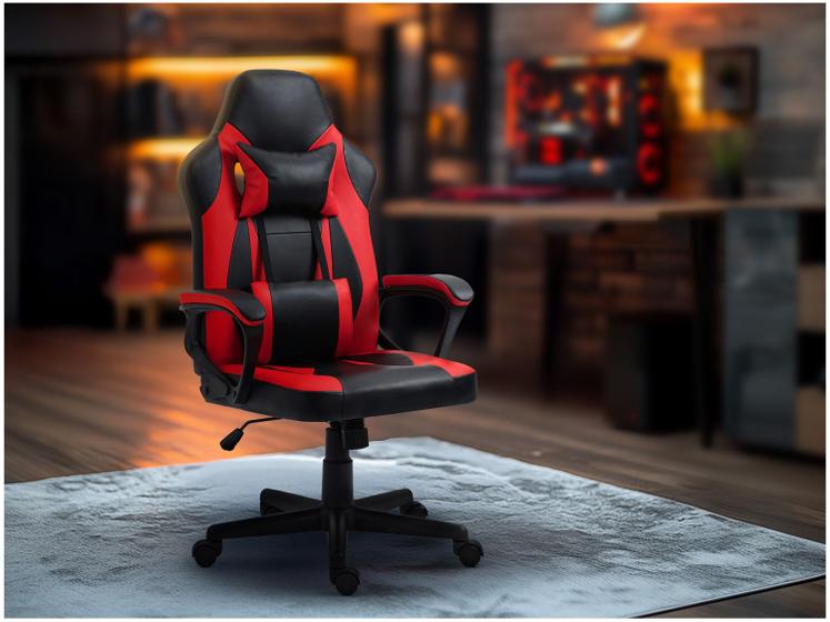 Imagem de Cadeira Gamer Otello Preto e Vermelho