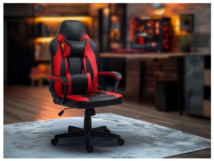 Cadeira Gamer Otello Preto e Vermelho