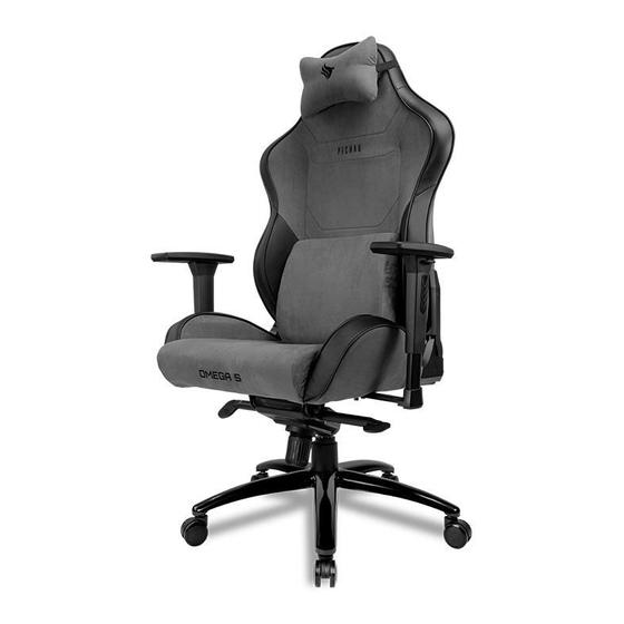 Cadeira Gamer Pichau Omega S, Preta e Cinza, PG-OMG-BG01 - Cadeira ...