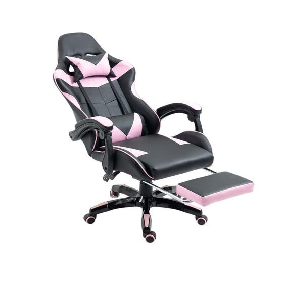 Imagem de Cadeira Gamer Prizi Canvas - Rosa