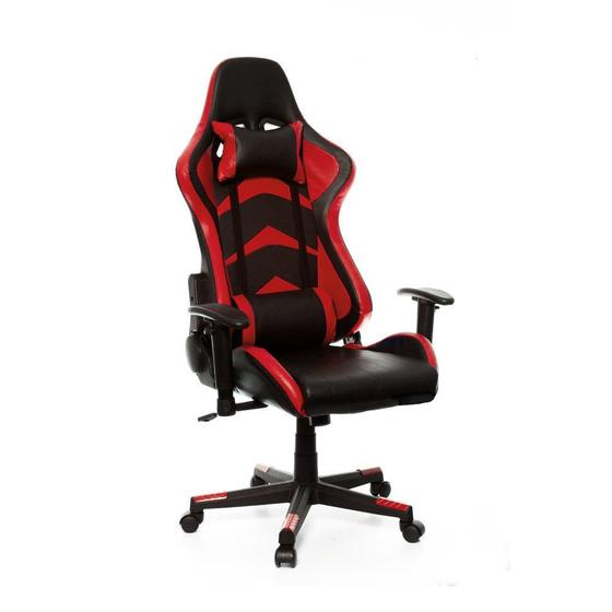 Cadeira Gamer Prizi Kombat Vermelha JX-1001R Menor preço em Cadeira Gamer Prizi Kombat Vermelha JX-1001R
