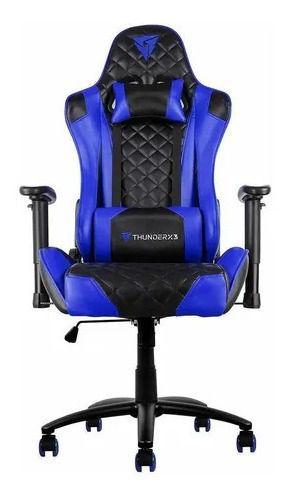 Imagem de Cadeira Gamer Tgc12 Pro Thunderx3 Black e Azul